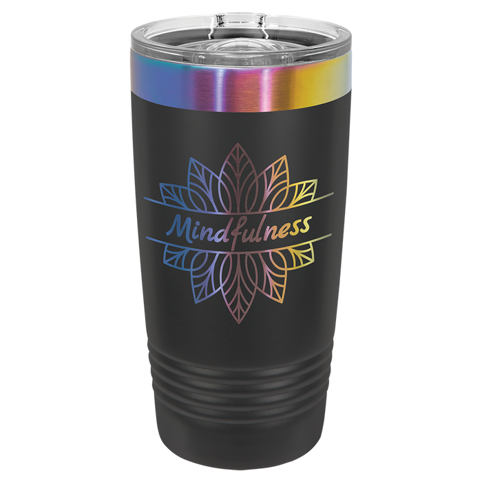 20 oz. Prism ION-Plated Stainless Steel Tumbler with Slider Lid | Personalized Double-Wall Vacuum Insulated Mug