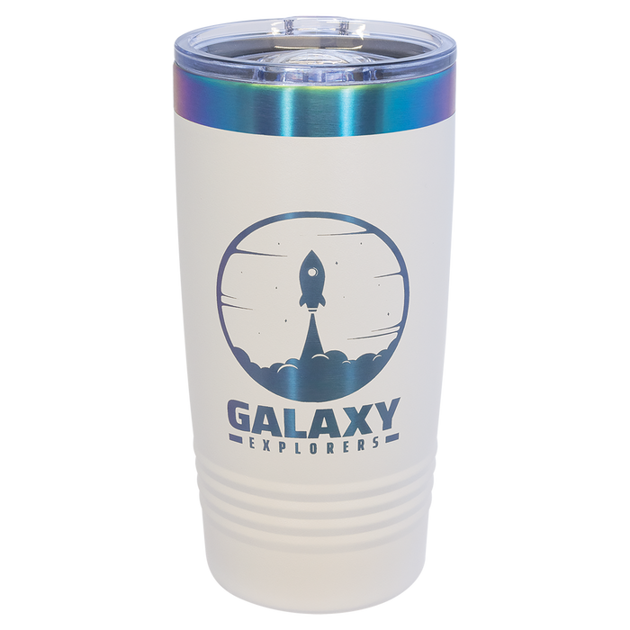 20 oz. Prism ION-Plated Stainless Steel Tumbler with Slider Lid | Personalized Double-Wall Vacuum Insulated Mug