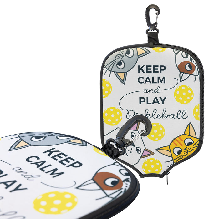 Custom Neoprene Pickleball Paddle Cover – Full-Color custom design or logo printing
