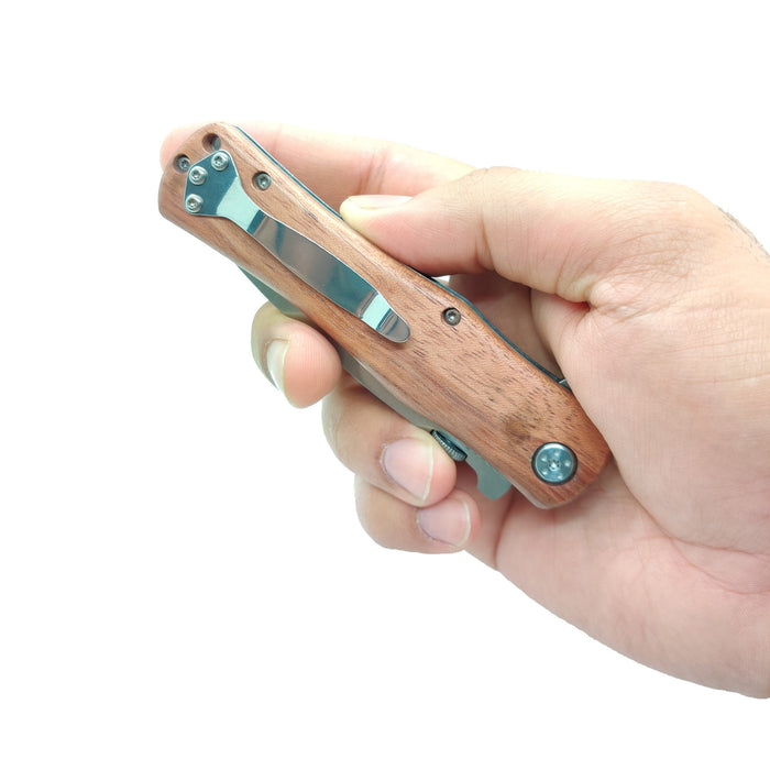 Personalized Engraved Pocket Knife – Custom Wedding Gifts for Groomsmen, Best Man, and Father's Day