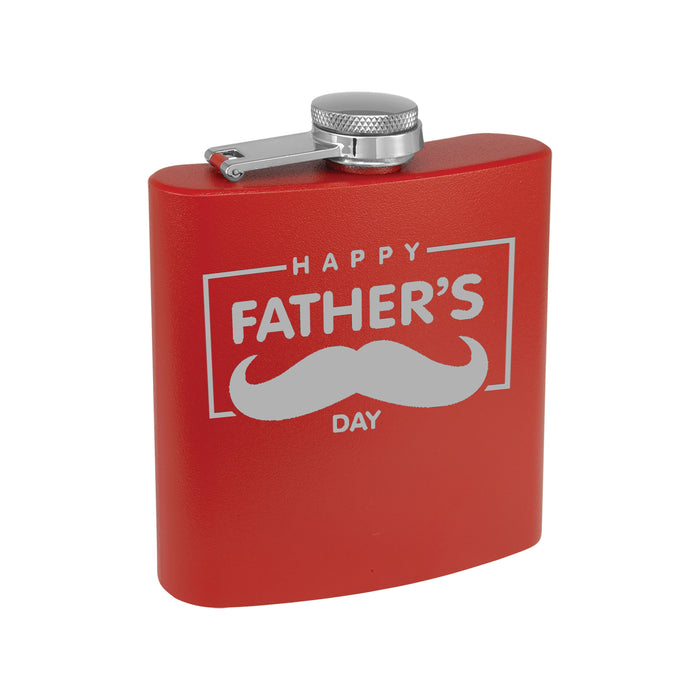 Personalized Laser Engraved Flask – With Custom Logo or text