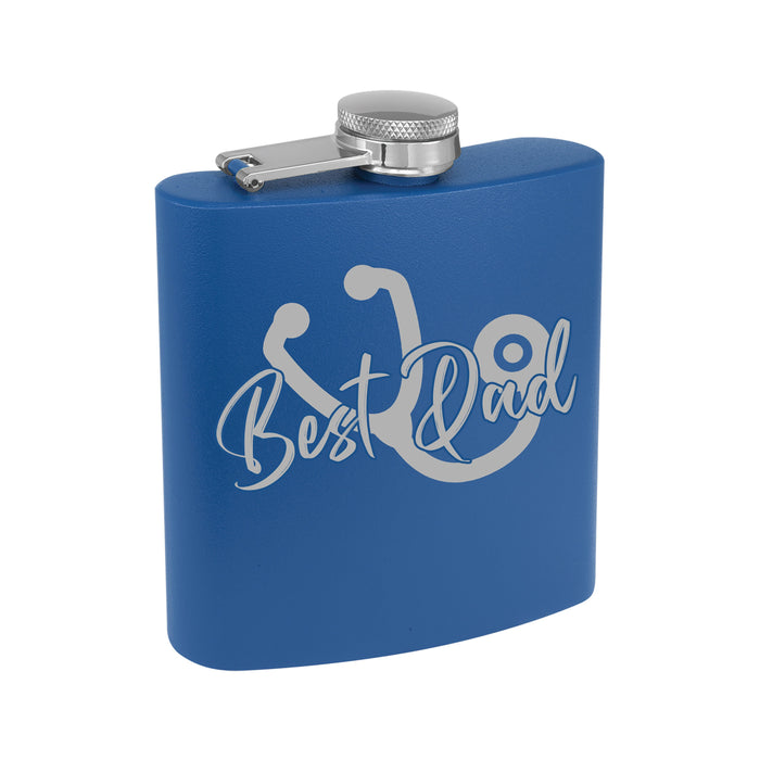 Personalized Laser Engraved Flask – With Custom Logo or text