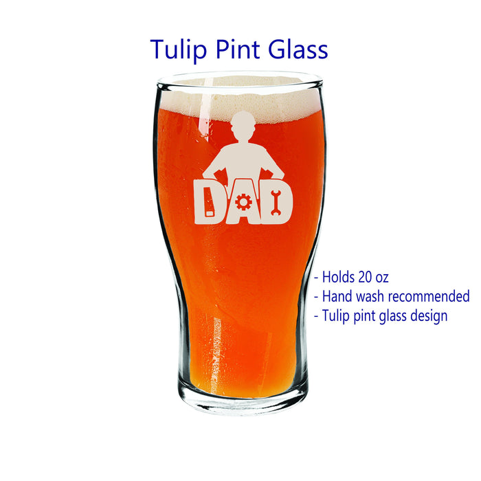 Personalized Beer Glass | Personalize Pilsner Glass |Personalized Pint Glass | Personalized Can shape Beer Glass | Personalized Father's Day