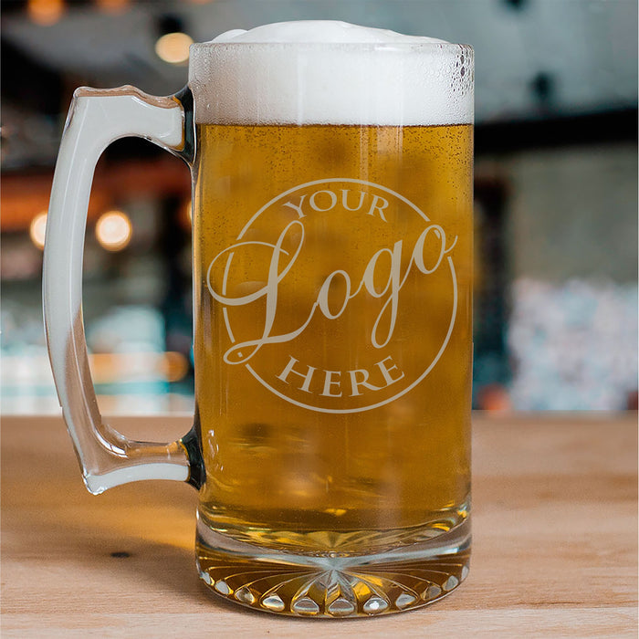 Personalized Beer Mug, Jumbo Beer Mug 26.5Oz, Laser etched beer mugs, Laser engraved Beer Mug, Custom Beer mugs with handle, Sports Beer Mug