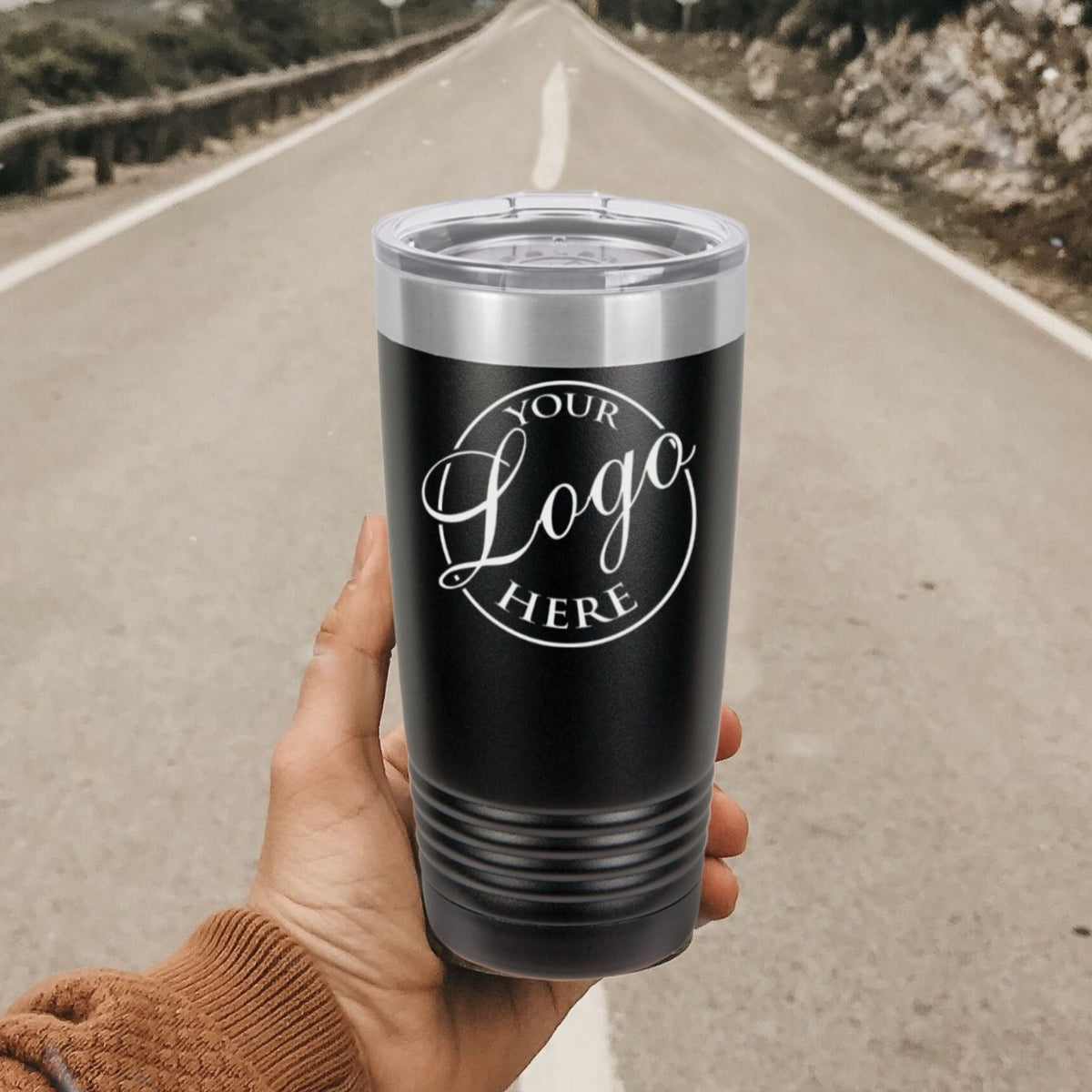 Personalized Double Wall Insulated Coffee Tumbler 20 Oz Stainless St impressionpersonalized