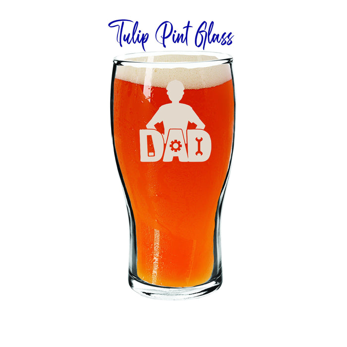 Personalized Beer Glass | Personalize Pilsner Glass |Personalized Pint Glass | Personalized Can shape Beer Glass | Personalized Father's Day